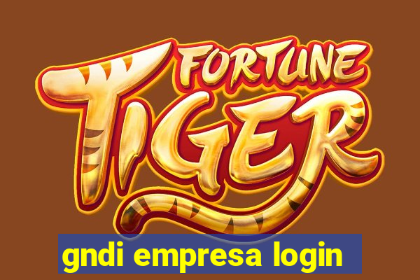 gndi empresa login